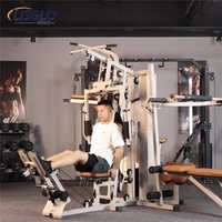 Équipement de musculation tout-en-un XJL pour la maison, station d'entraînement complète avec système de poulies à charges multiples, équipement d'exercice multifonctionnel