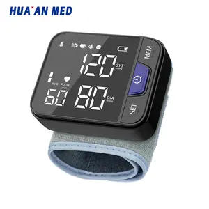 HUA AN MED Smart LED Voix Électrique BP Machine Électronique Sphygmomanomètre Numérique Poignet Tensiomètre