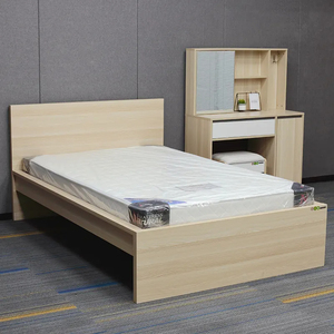 Moderne einfache Holzplatte Bett rahmen King/<span class=keywords><strong>Queen</strong></span> <span class=keywords><strong>Size</strong></span> mit Lagerung für Zuhause oder Hotel Wandbett Stil Schlafzimmer möbel Sets - Product Image 6