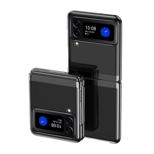 Funda galvanizada para Samsung Galaxy Z <span class=keywords><strong>Fold</strong></span> <span class=keywords><strong>4</strong></span>, para Galaxy Z Flip <span class=keywords><strong>4</strong></span>/Flip 5 Funda transparente - Product Image 3