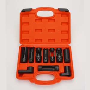 Juego de Llaves para Sensor de Oxígeno AUTO de Alta Resistencia para Talleres de Mantenimiento, 7 Piezas, Color Negro Fosfatado, Kit de Herramientas para Extracción de Sensores de Oxígeno - Product Image 5