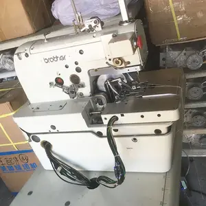 HIGH SPEED COMPUTER BUTTON EYELET HOLING SEWING MACHINE BROTHERS 981 MADE IN JAPAN