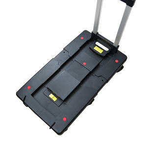 31*50 सेमी बहुक्रियाशील पीपी प्लास्टिक शॉपिंग कार्ट ट्रॉली ओम अनुकूलन योग्य प्लेटफॉर्म सुपरमार्केट सामान के लिए सुपरमार्केट सामान - Product Image 3