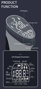 Dericsson kỹ thuật số điện tử tay lực kế Grip strengthener Grip huấn luyện viên LED hiển thị - Product Image 2