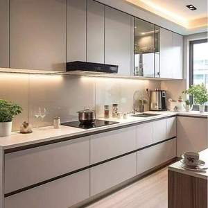 Optimisation de l'espace de stockage en nid d'abeille en aluminium monté au plafond pour les petites cuisines - Product Image 5