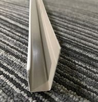 Profilé en J en aluminium de 1/2 pouce et 1 pouce pour sous-couche et bardage