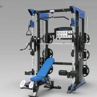 Nueva Máquina Smith Funcional, Equipo Multigimnasio para Ejercicio