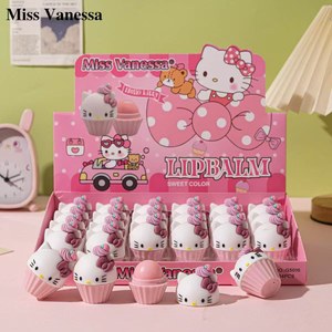 Оптовая продажа подарочных коробок для бальзама для губ в форме торта с персонажами KT Cat, Yugui Dog, Kuloti из ПЭ-материала для промоакций - Product Image 5