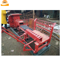 Machine de moulage de bloc d'argile rouge ancienne, presse hydraulique, machine de fabrication de briques de terre et d'argile brûlées