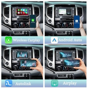 Sistema Viknav Linux para Toyota Tacoma 2014-2019 caja decodificadora inalámbrica Apple CarPlay Android Auto solo compatible con pantalla Original de coche - Product Image 5