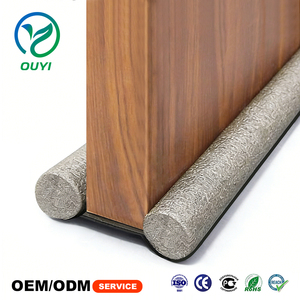 Accessoires de porte et de fenêtre au design moderne, pare-vent insonorisant avec installation par vis, bande <span class=keywords><strong>d</strong></span>'étanchéité pour le bas de porte pour chambres à coucher - Product Image 1