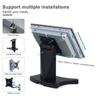 Tablette industrielle tout-en-un avec écran tactile capacitif IP66 étanche WXGA de 12,1 pouces J1900