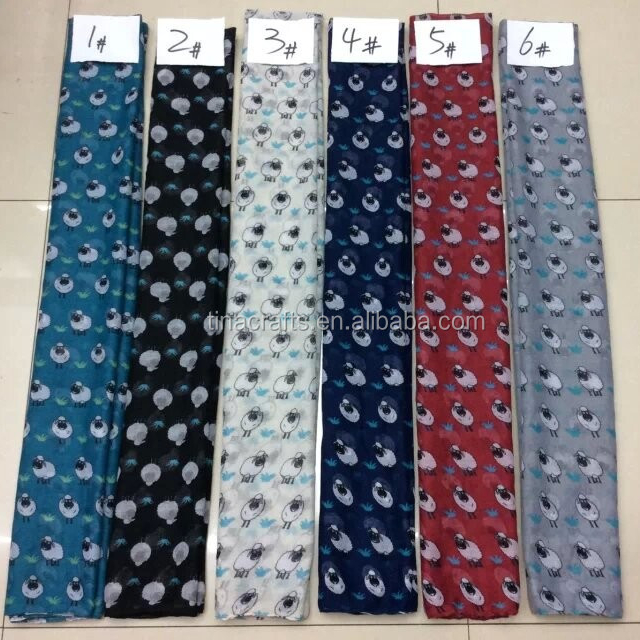 Модный шарф с рисунком Овцы Вуаль шарф