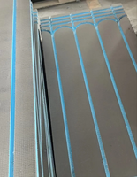 Nouveau produit en polystyrène renforcé, vente en gros de mousse flexible en fibre de verre XPS pour salle de bain, panneau de support de carrelage XPS