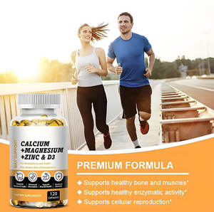 Calcium Magnesium Zink Vitamine D3 Complete Botondersteunende Formule Private Label OEM ODM - Product Image 5