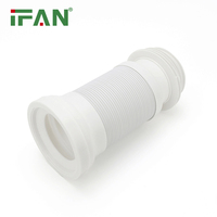 Tuyau de vidange flexible extensible en plastique IFAN, design moderne et écologique, fourni par l'usine