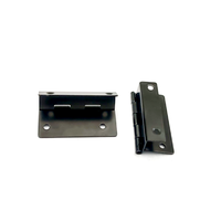 Charnière pliante en fer noir pour châssis d'armoire, accessoire de quincaillerie, vente en gros d'usine de Foshan