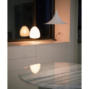 Diseño de Interiores a Medida, <span class=keywords><strong>Mesa</strong></span> de Comedor de Mármol Azul Calcita, Muebles de <span class=keywords><strong>Mesa</strong></span> de Comedor Personalizables - Product Image 3