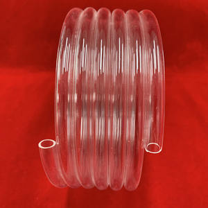 Tubo Espiral de Vidro de Quartzo com Dupla Abertura Transparente - Product Image 1
