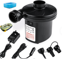 Pompe à air électrique portable 2 voies pour voiture et piscine