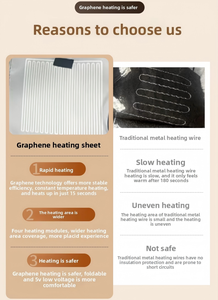 Gants chauffants rechargeables 1200mAh avec affichage LED 3 températures, entièrement tactiles, imperméables, pour le <span class=keywords><strong>ski</strong></span>, la moto et le cyclisme - Product Image 3