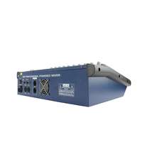 Gooermi PMX-1202D Mixeur de puissance 10 canaux de haute qualité avec interface USB, amplificateur pour la musique à domicile et le karaoké