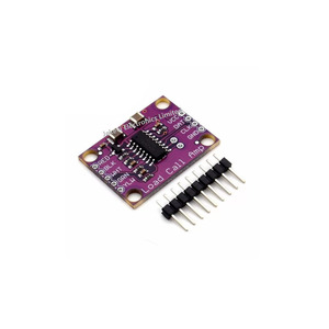 Jekevi New and Original HX711 Weighing Purple Plate Sensor High Precision <b>Electronic</b> <b>Scale</b> 24 Bit Development Board - Product Image 1