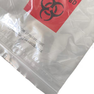 Sac de transport d'échantillons en plastique, sac de laboratoire Kangaroo à trois couches, bonne étanchéité, sacs refermables <span class=keywords><strong>avec</strong></span> poche extérieure - Product Image 2