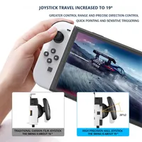 Untuk Pengontrol Joystick 3D Efek Hall Elektromagnetik yang Kompatibel dengan Joy-Con untuk OLED dengan Bahan ABS