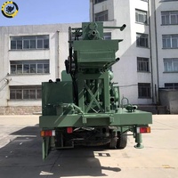 Nouvelle ou occasion, machine de forage rotative hydraulique Sinotruk Howo montée sur camion, portée 300-500 mètres, pour puits d'eau