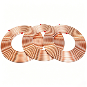 Tuyau en cuivre enroulé <span class=keywords><strong>1</strong></span>/<span class=keywords><strong>2</strong></span> 3/<span class=keywords><strong>4</strong></span> pour climatiseur, <span class=keywords><strong>tube</strong></span> en cuivre 3/8 enroulé en spirale, prix de gros - Product Image 6