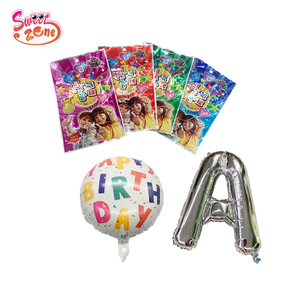 <span class=keywords><strong>Ballon</strong></span> coloré en forme de cercle en forme de numéro de fête, jouet par feuille - Product Image 3