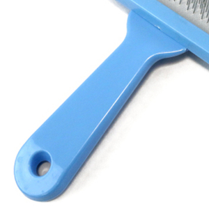 Cepillo de púas de acero inoxidable y mango ergonómico de plástico, peine grande de 15.4*10.5cm para el cuidado de mascotas - Product Image 2