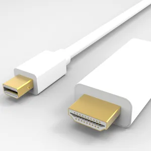 4K MINI Displayport-HDMI кабель 6 футов dp-hdmi активный адаптер штекер-штекер 18 Гбит/с UHD для ноутбука, ПК, игрового монитора