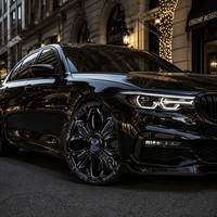 Jantes forgées de qualité aérospatiale, multi-branches, revêtement poudré, pour BMW, Mercedes, Bentley, Rolls Royce, Range Rover, sur mesure