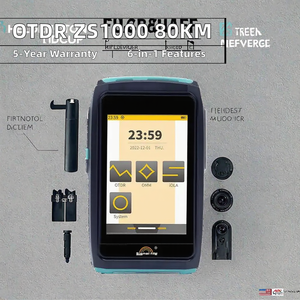 Mini OTDR portable <span class=keywords><strong>ZS1000</strong></span> SC, portée 80 km, utilisation FTTX, VFL, IOLA, OPM, OLS, équipement de fibre optique - Product Image 3
