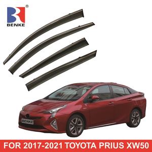 Pare-soleil de fenêtre pour TOYOTA PRIUS 2017-2020, déflecteur de vent à injection automatique, kits de carrosserie, protection contre la pluie, pare-soleil, accessoires - Product Image 2