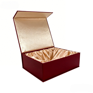 Maßgefertigte Hochwertige Pailletten-Karton-Geschenkboxen mit Magnetverschluss und Satin-Einlage, Innen mit Satin ausgekleidet - Product Image 3