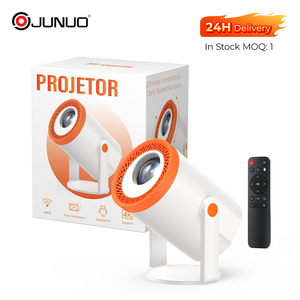 Projecteur intelligent Turn 1 à ultra courte focale, compatible 4K, Wi-Fi sans fil, multifonctionnel, pour la maison et le cinéma en plein air - Product Image 1