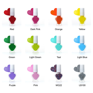 GP Rainbow Private Logo 快干无毒水性可撕式指甲油，适合儿童和幼儿，12 色，DIY - Product Image 6