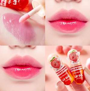 Kiss Beauty น้ำมันริมฝีปากจากเกาหลีเปลี่ยนสีจากสตรอเบอร์รี่ธรรมชาติ - Product Image 4