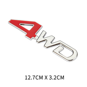 Badge de queue de voiture en métal, 24 pièces, lettres alphanumériques, bricolage, personnalité, étiquettes de voiture, badges personnalisés - Product Image 5