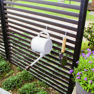 Clôture de périmètre en PVC et acier C341 pour villa, écran d'intimité, treillis d'escalade, clôture de cour, haie de jardin, treillis pour vigne - Product Image 6