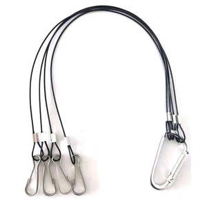 Cordes de poulie de <span class=keywords><strong>suspension</strong></span> à cliquet 1/8 "efficaces avec tendeur d'engrenage et <span class=keywords><strong>suspension</strong></span> réglable <span class=keywords><strong>pour</strong></span> les systèmes de lumière de croissance LED - Product Image 6