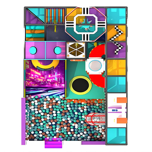 Chất lượng cao bền trẻ em trong nhà Thiết bị sân chơi mềm Mê Cung mềm chơi leo núi trở ngại thiết lập trung tâm cộng đồng - Product Image 4