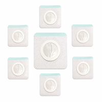 Patch en tissu non tissé avec tampon de coton, doux, respirant, patch vierge pour points d'acupuncture, patch de plâtre vide pour le nombril