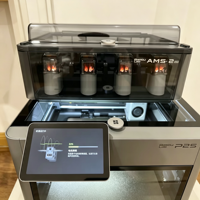 Imprimante 3D FDM Bambu Lab P2S haute vitesse 600 mm/s, imprimante de bureau Core-XY fermée pour la maison, l'éducation et les petites exploitations d'impression