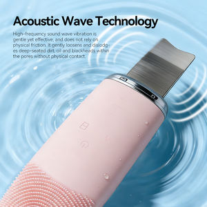 2026年トレンド商品 黒ずみ除去 フェイススクラバー 電動シリコンスキンケア スパチュラ スキンスクラバー クレンジングブラシ - Product Image 6