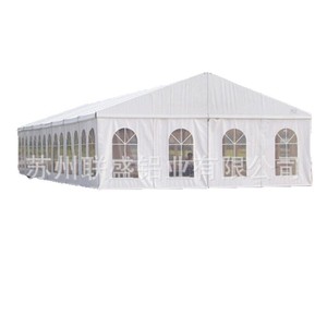 Carpa Rectangular de Aluminio para Ferias Comerciales, Tela Oxford Impermeable para Uso en Exposiciones - Product Image 1
