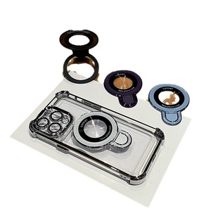 Lujo Compatible con Apple 15 Carga inalámbrica 3 Cubierta protectora a prueba de fugas 16E para soporte Estuche de espacio magnético para - Product Image 2